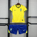 2026 World Cup Brazil Home Kids Kit