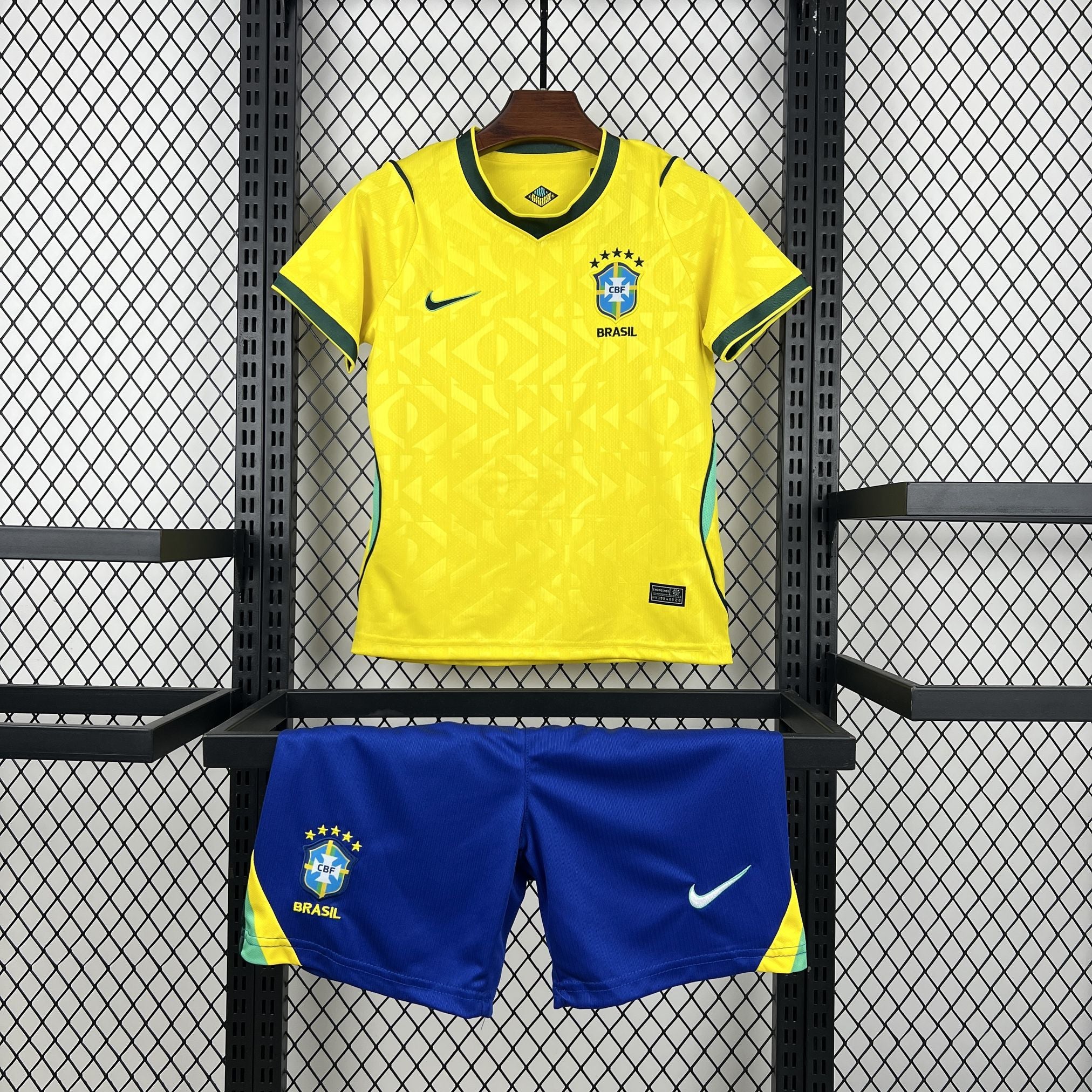 2026 World Cup Brazil Home Kids Kit