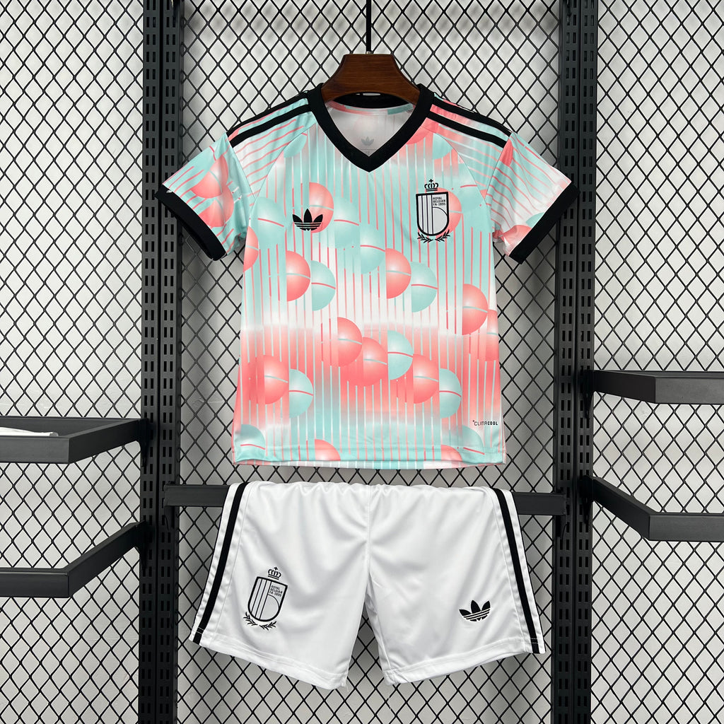 2026 World Cup Belgium Away Kids Kit