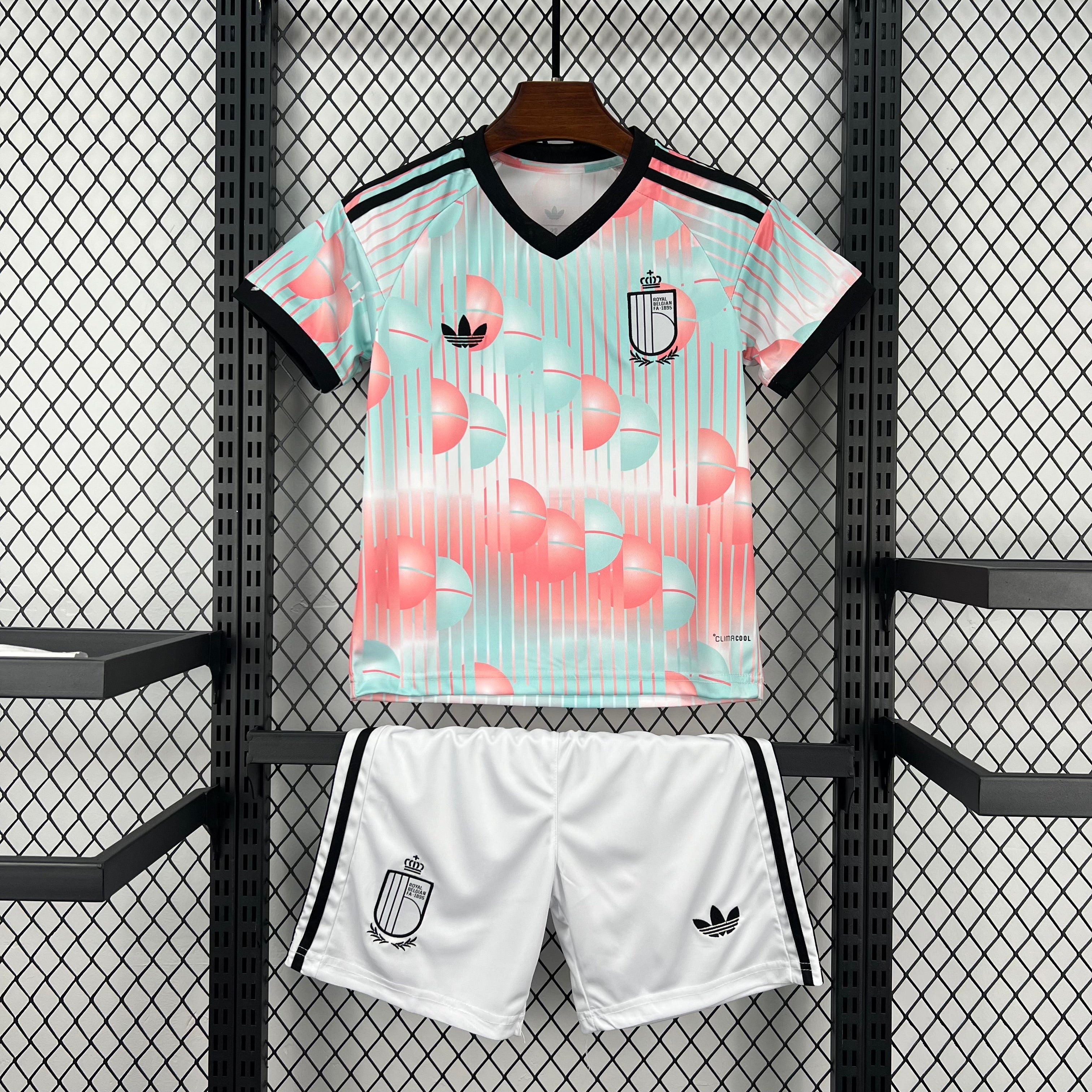2026 World Cup Belgium Away Kids Kit