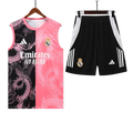 25/26 Real Madrid Black & Pink Vest Kit