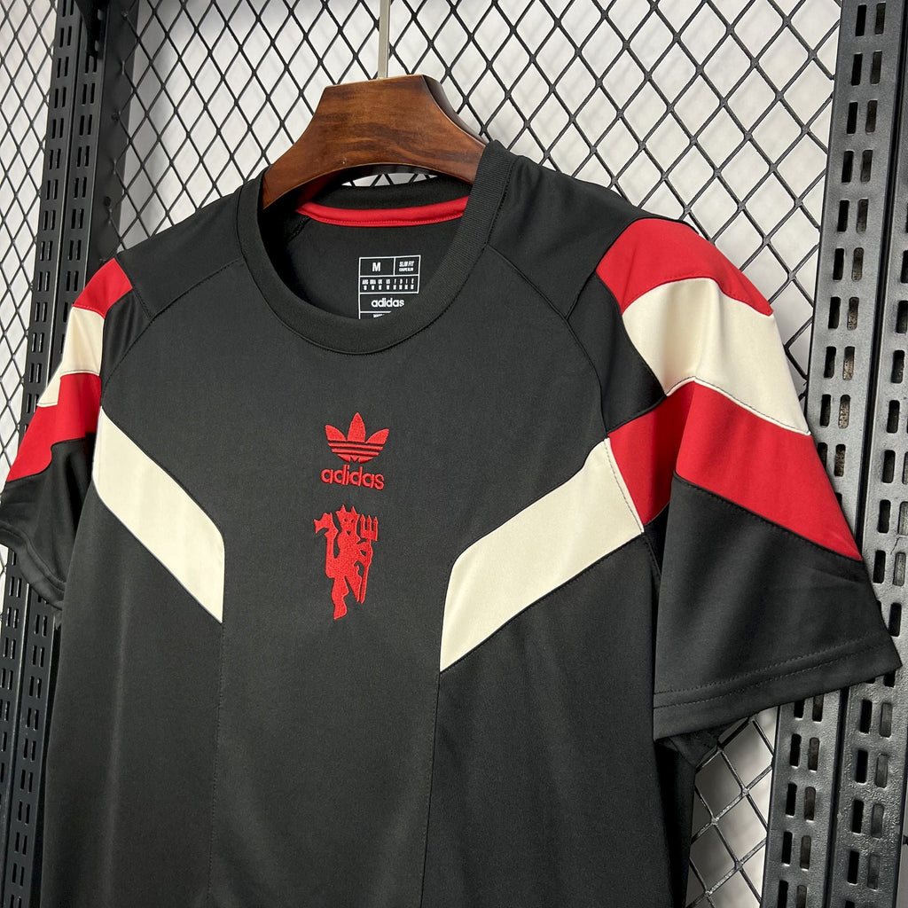 24-25 Manchester United Originals Tee Black Jersey