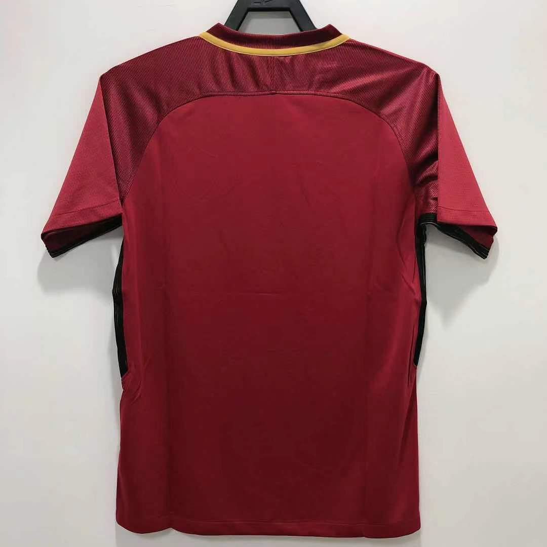 2017-18 Roma Home Retro Jersey