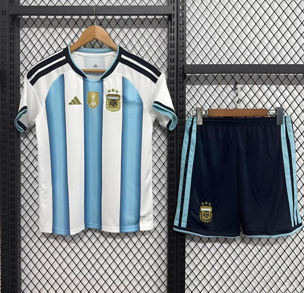 2026 World Cup Argentina Home Kids Kit