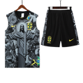 25/26 Brazil Black Vest Kit
