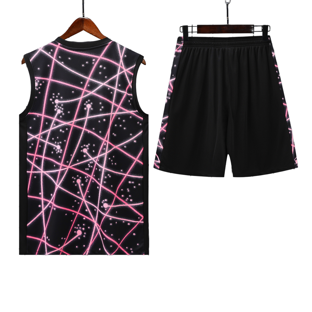 25/26 PSG Black Vest Kit