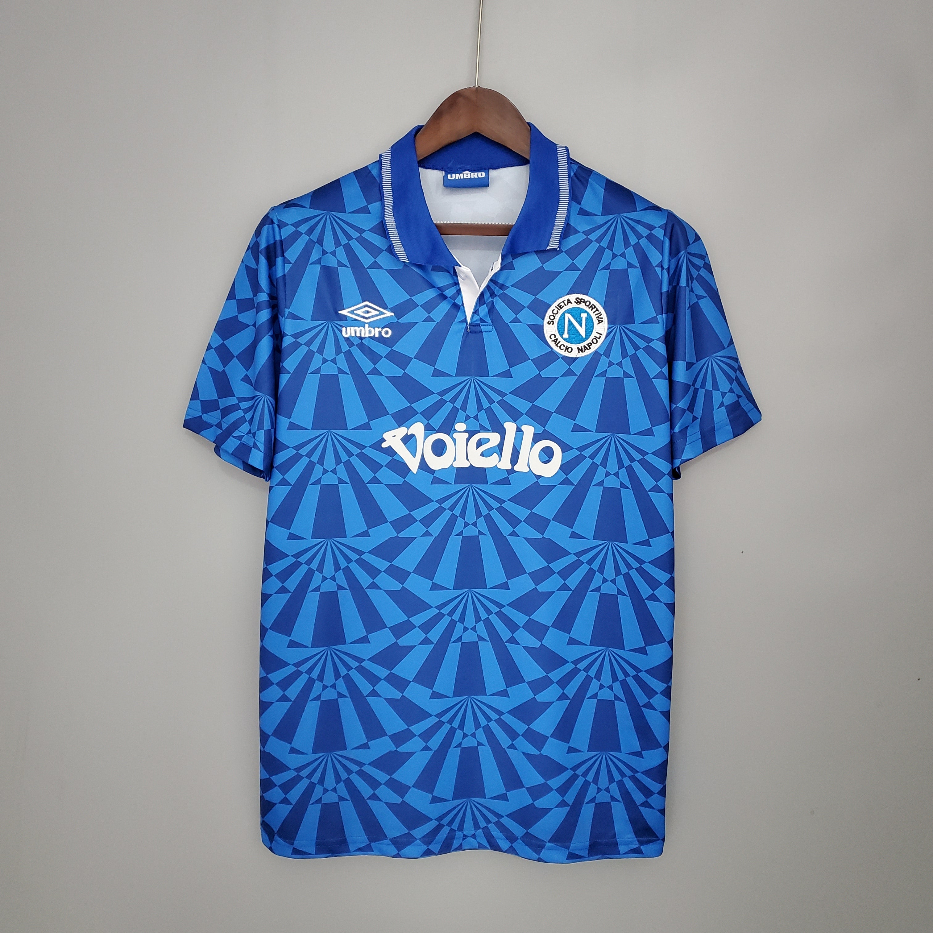 91/93 Napoli Home Retro Jersey