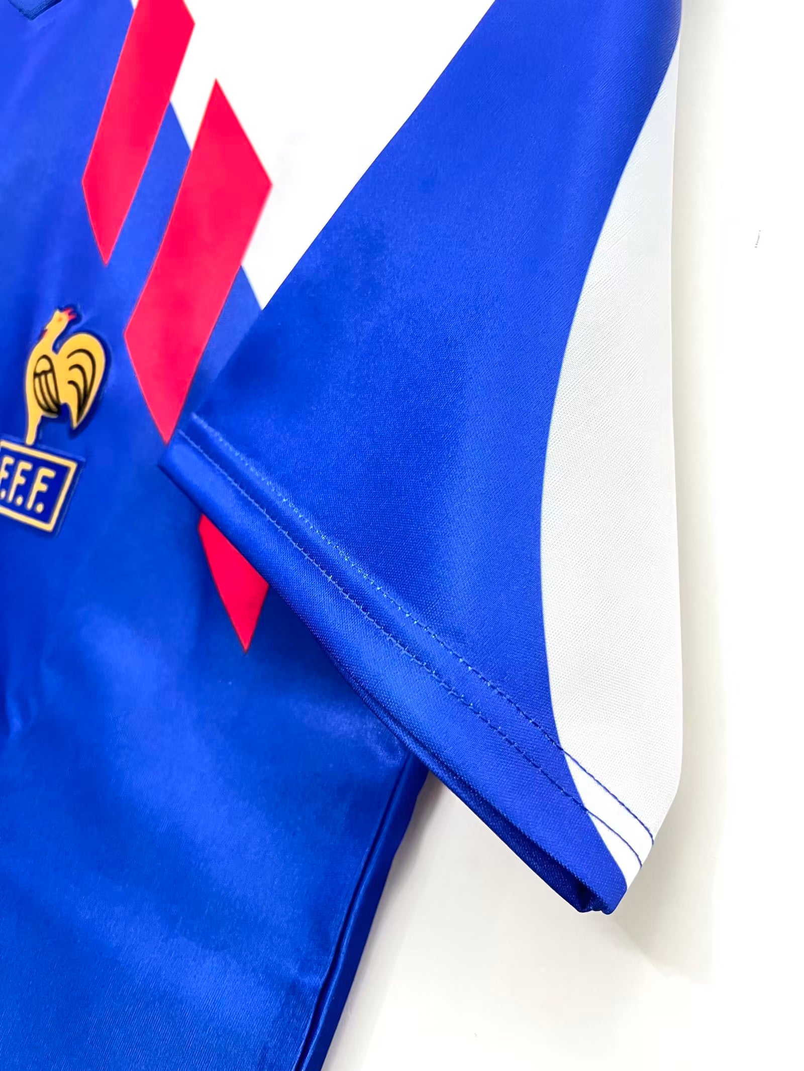 1990 France Home World Cup Retro Jersey