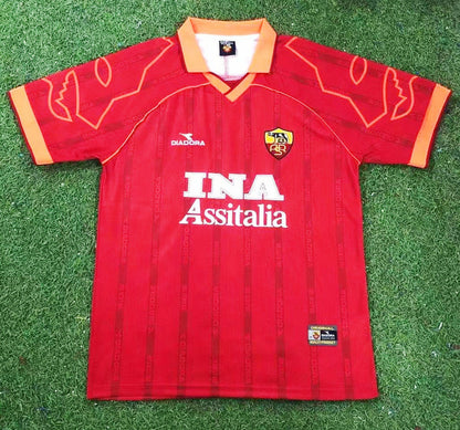 99/00 Roma Home Retro Jersey