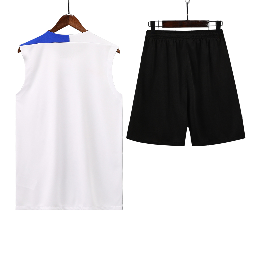 25/26 PSG White Blue Vest Kit