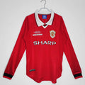 99/00 Manchester United Home Long Sleeve Jersey