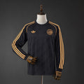26/27 Ajax Casual Black Long Sleeve Retro Shirt