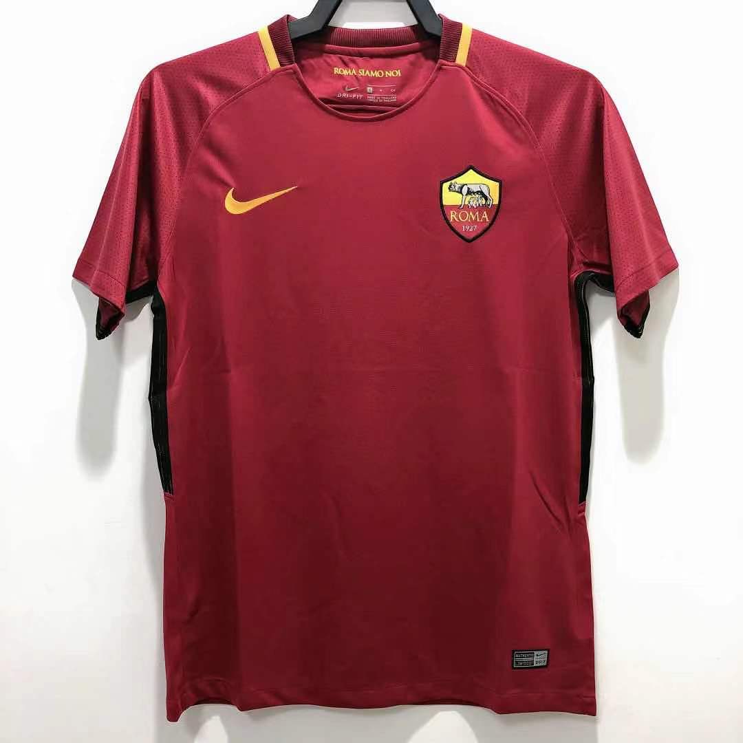 2017-18 Roma Home Retro Jersey