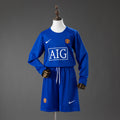 08/09 Manchester United Third Long Sleeve Kids Kit