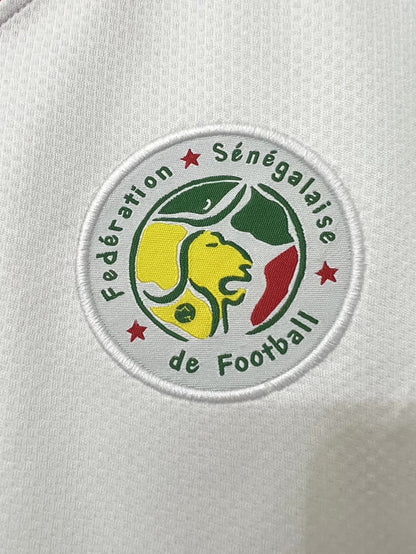 2002 Senegal White Retro Jersey