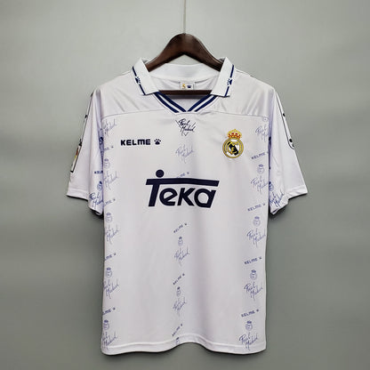 94/96 Real Madrid Home Retro Jersey
