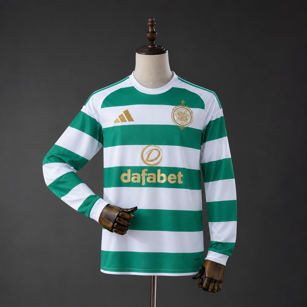 26/27 Celtic Home Long Sleeve Jersey