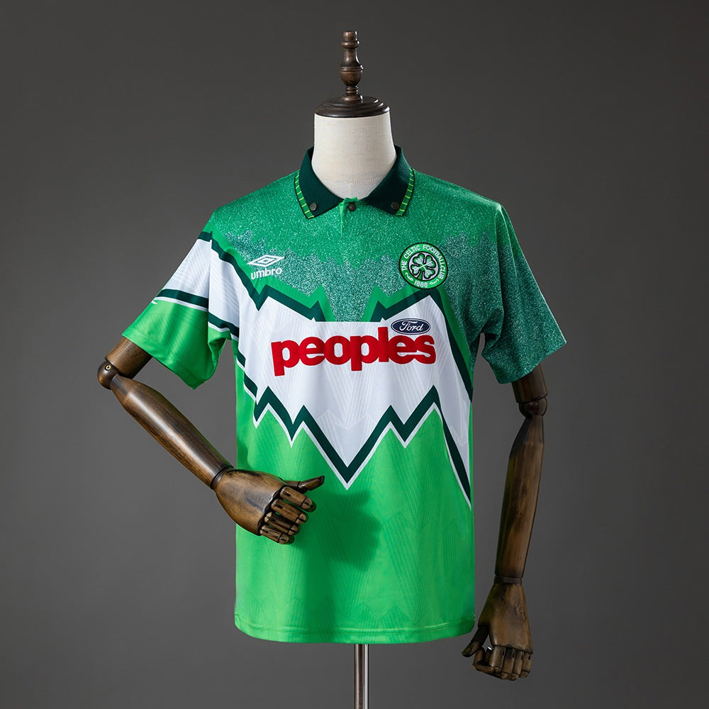 91/92 Celtic Home Retro Jersey
