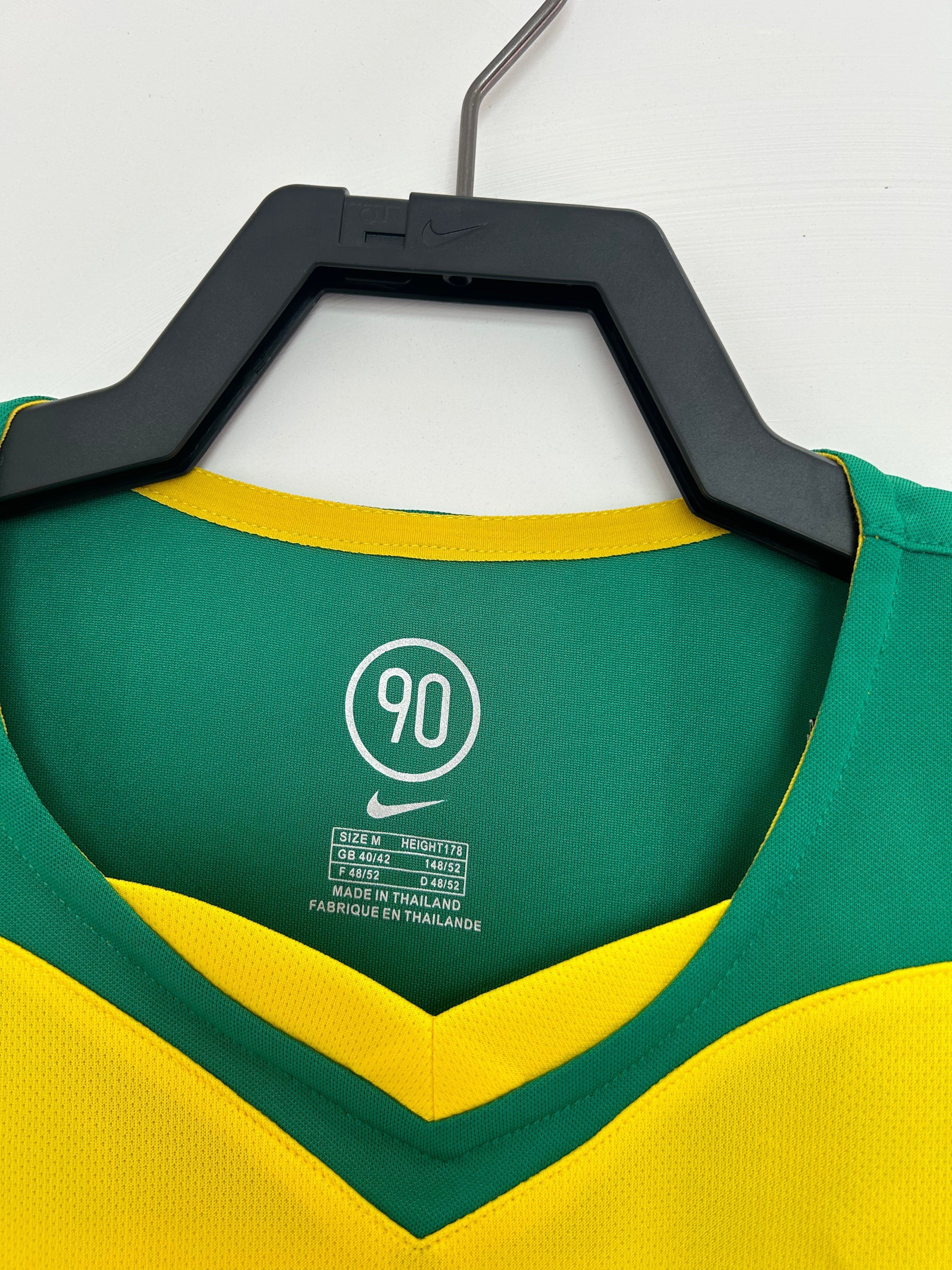 2004 Brazil Home Retro Jersey