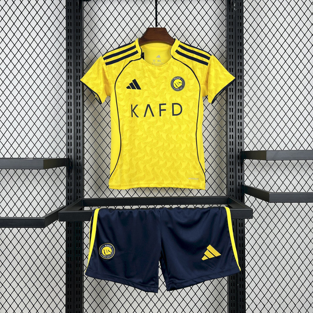 25/26 Al Nassr Home Kids Kit