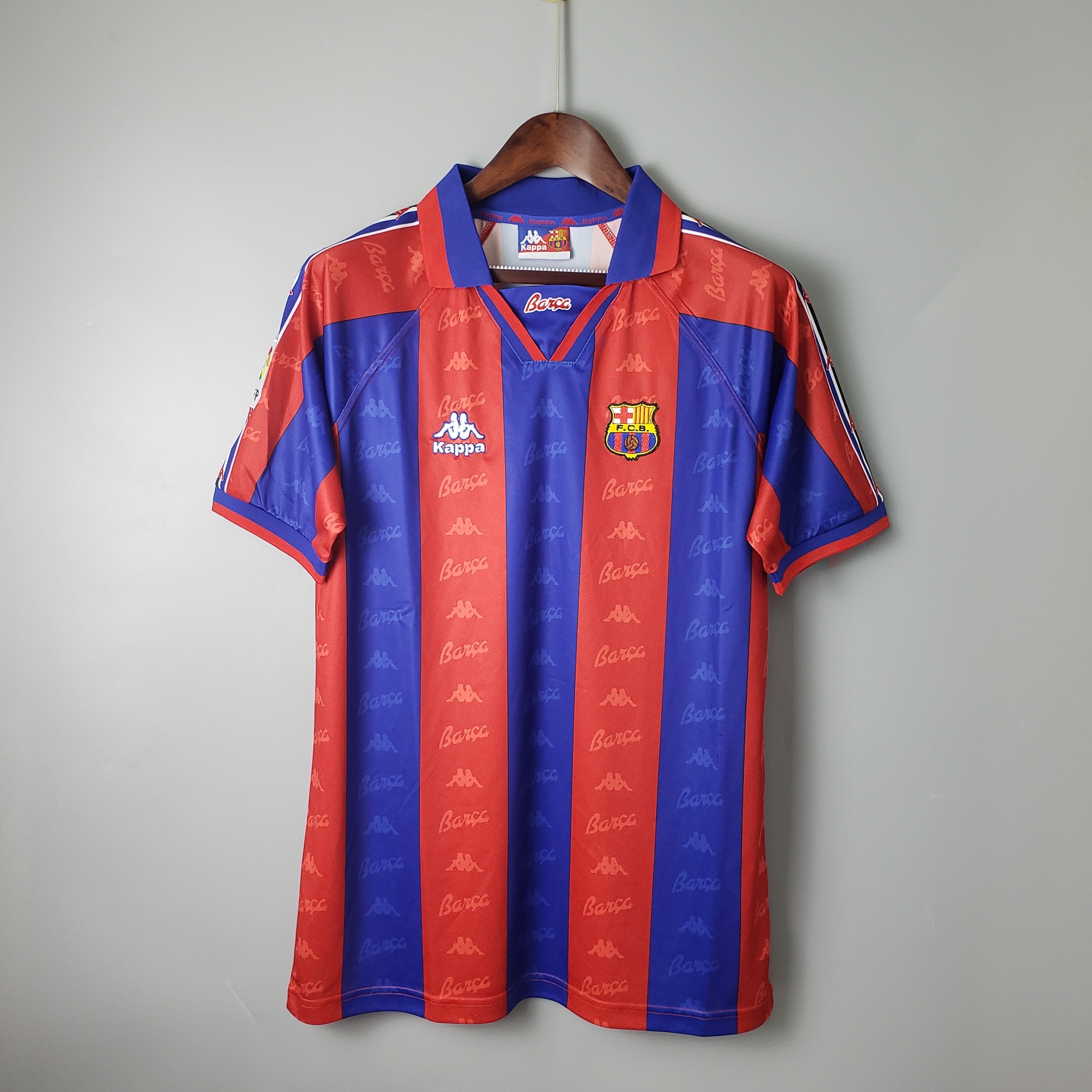 96/97 Barcelona Home Retro Jersey