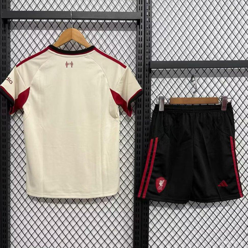 25/26 Liverpool Away Kids Kit