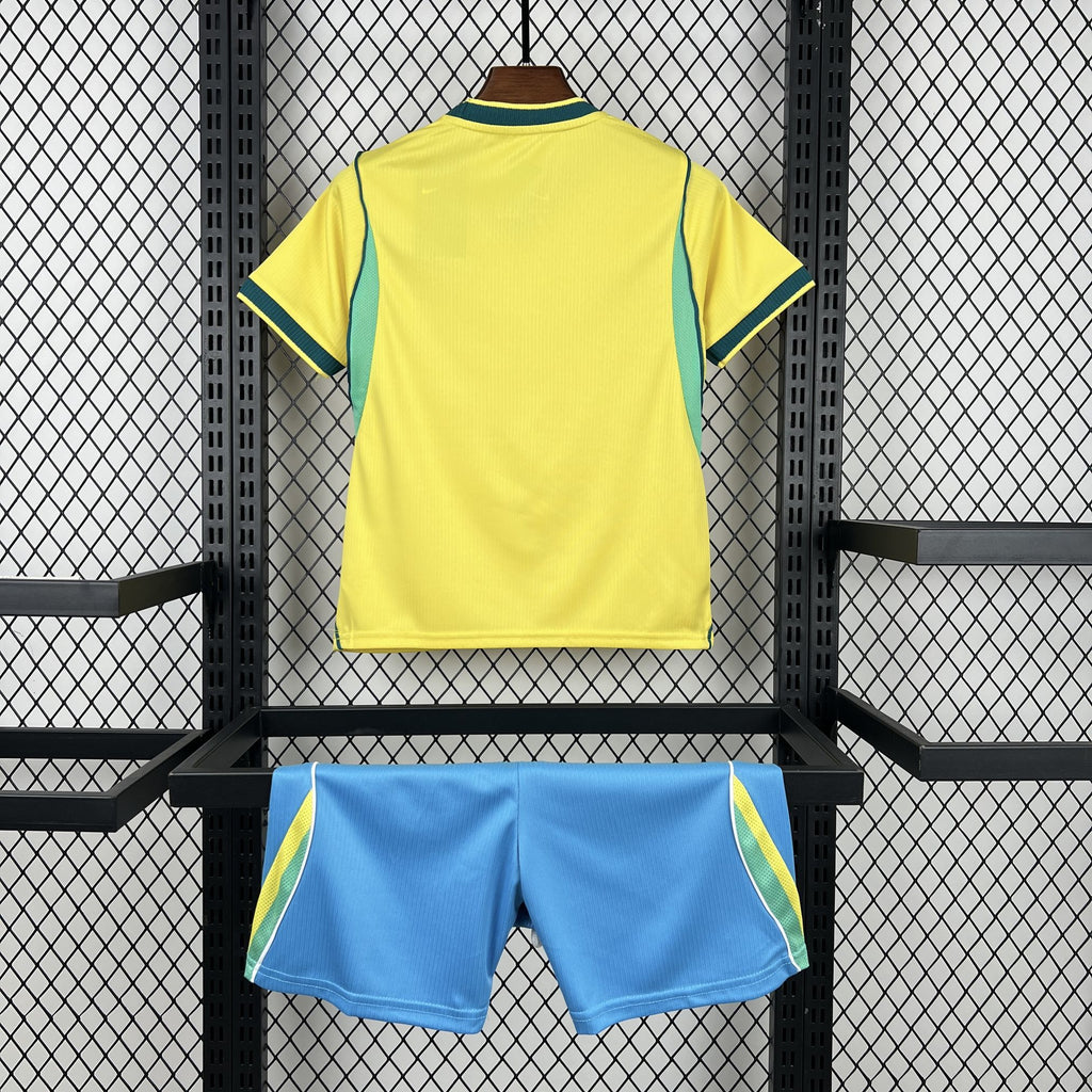 2026 World Cup Brazil Home Kids Kit