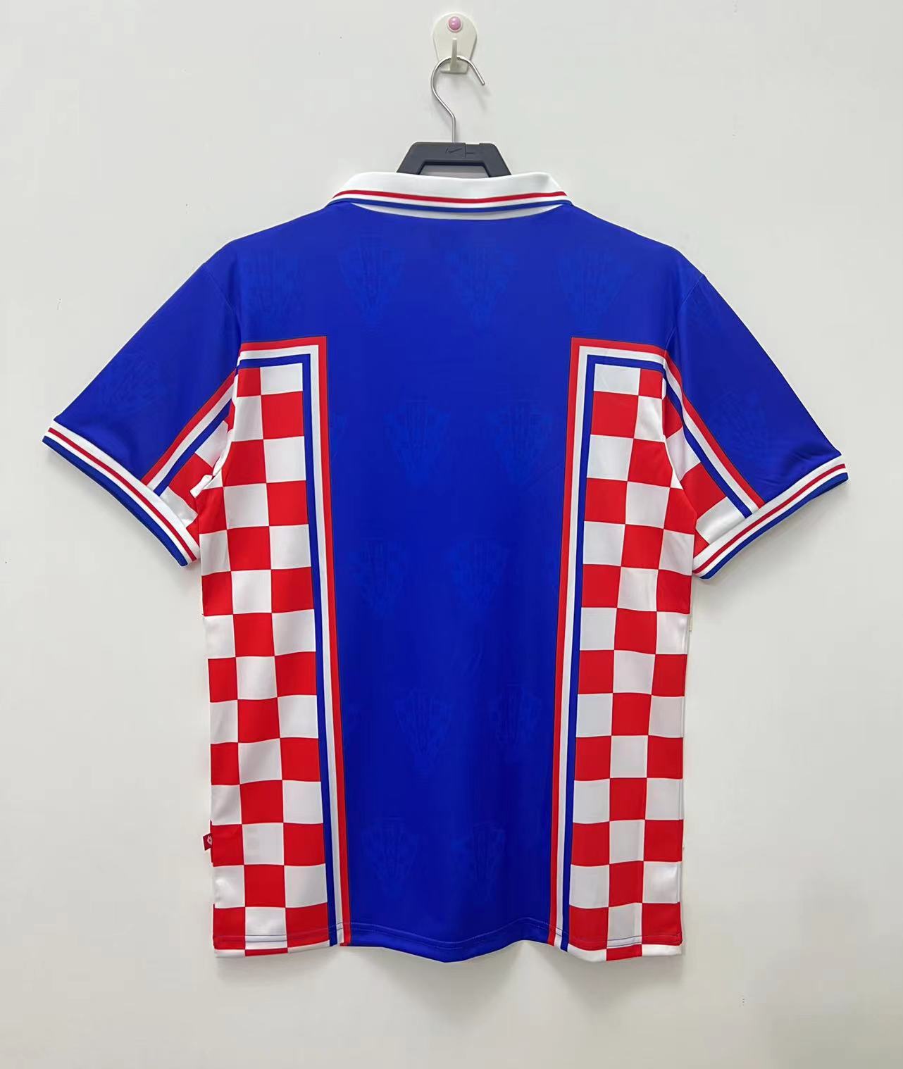 1998 Croatia Away Retro Jersey