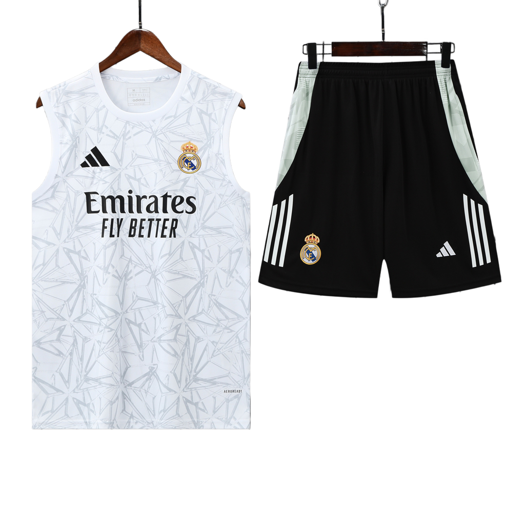 25/26 Real Madrid White Vest Kit