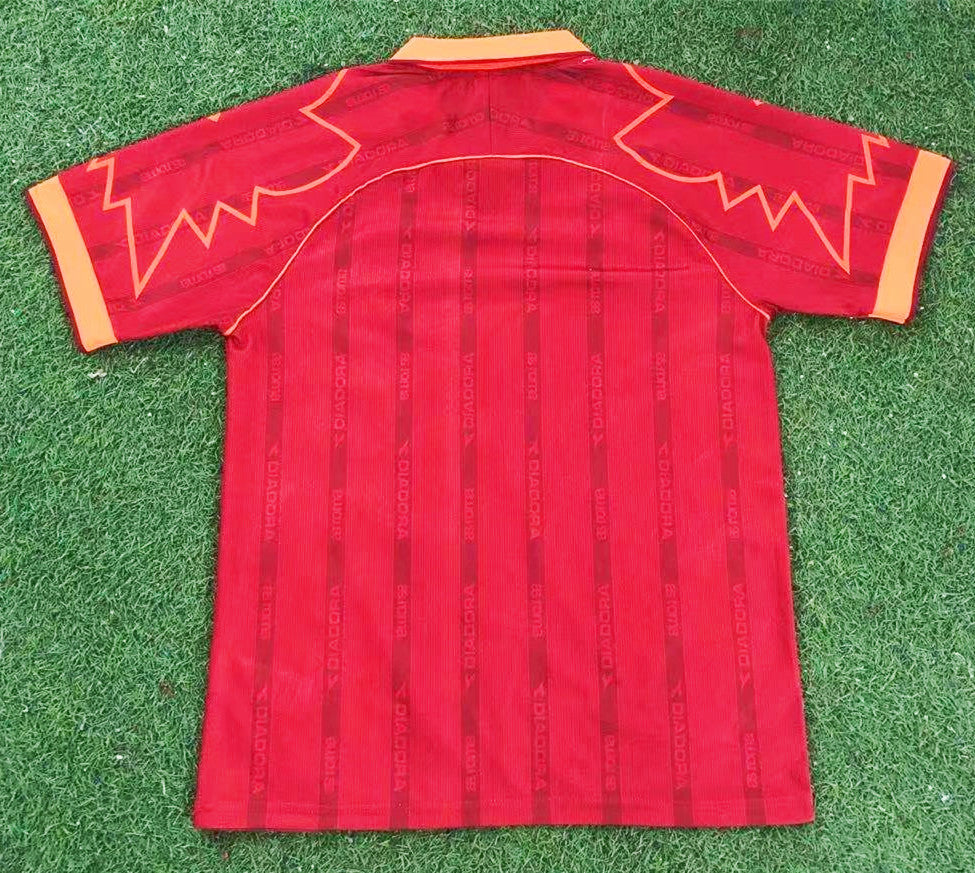 99/00 Roma Home Retro Jersey