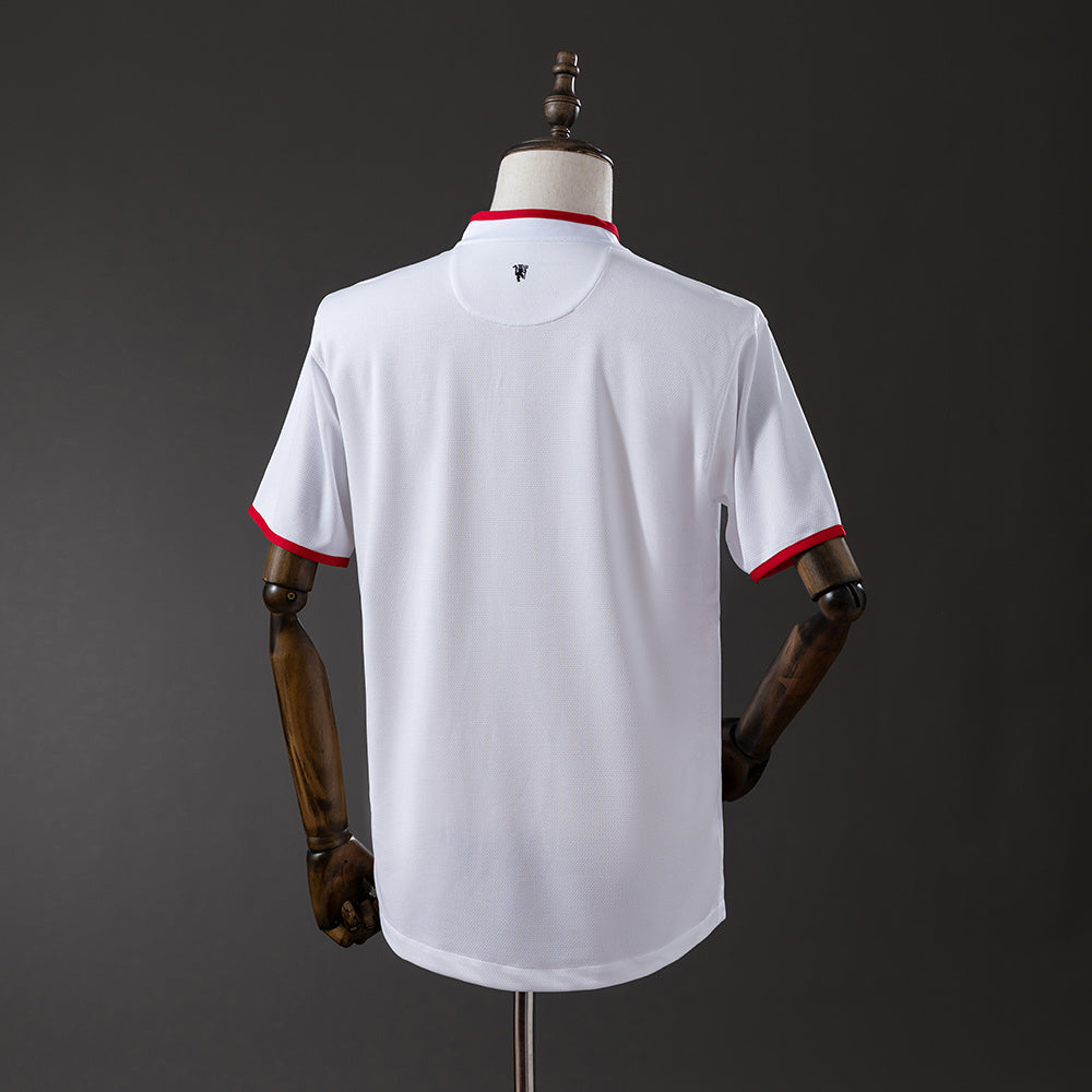 13/14 Manchester United Away Retro Jersey White