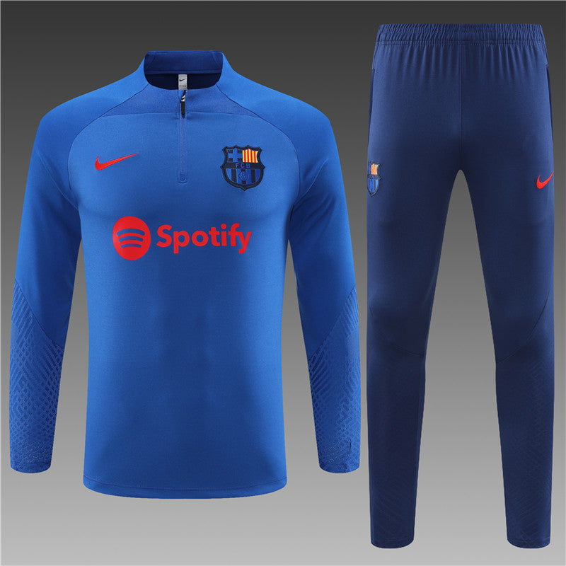 Barcelona Blue Color Tracksuit