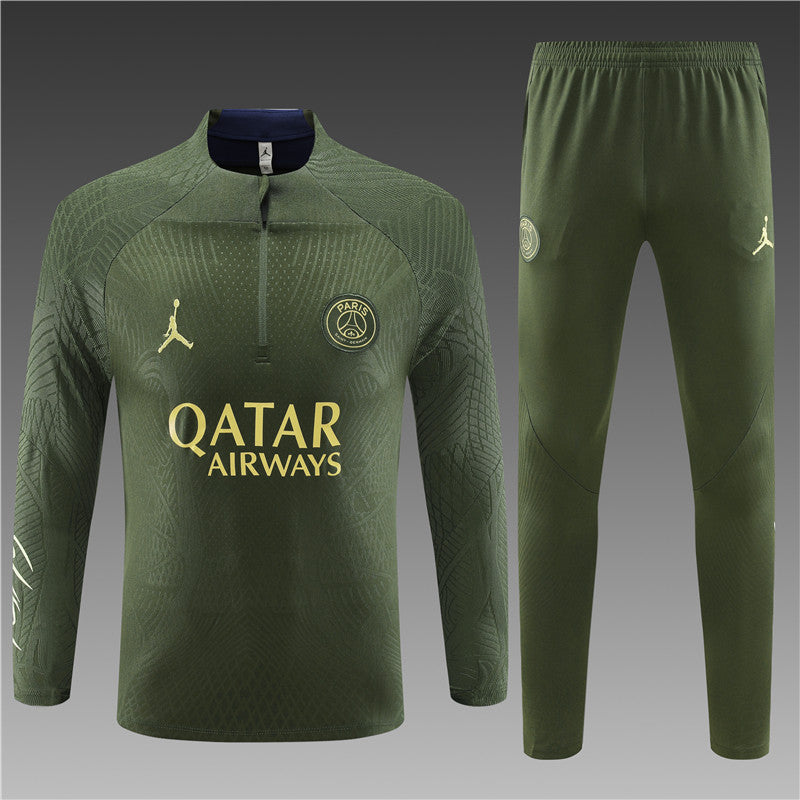 Jordan Paris Military Green Tracksuit