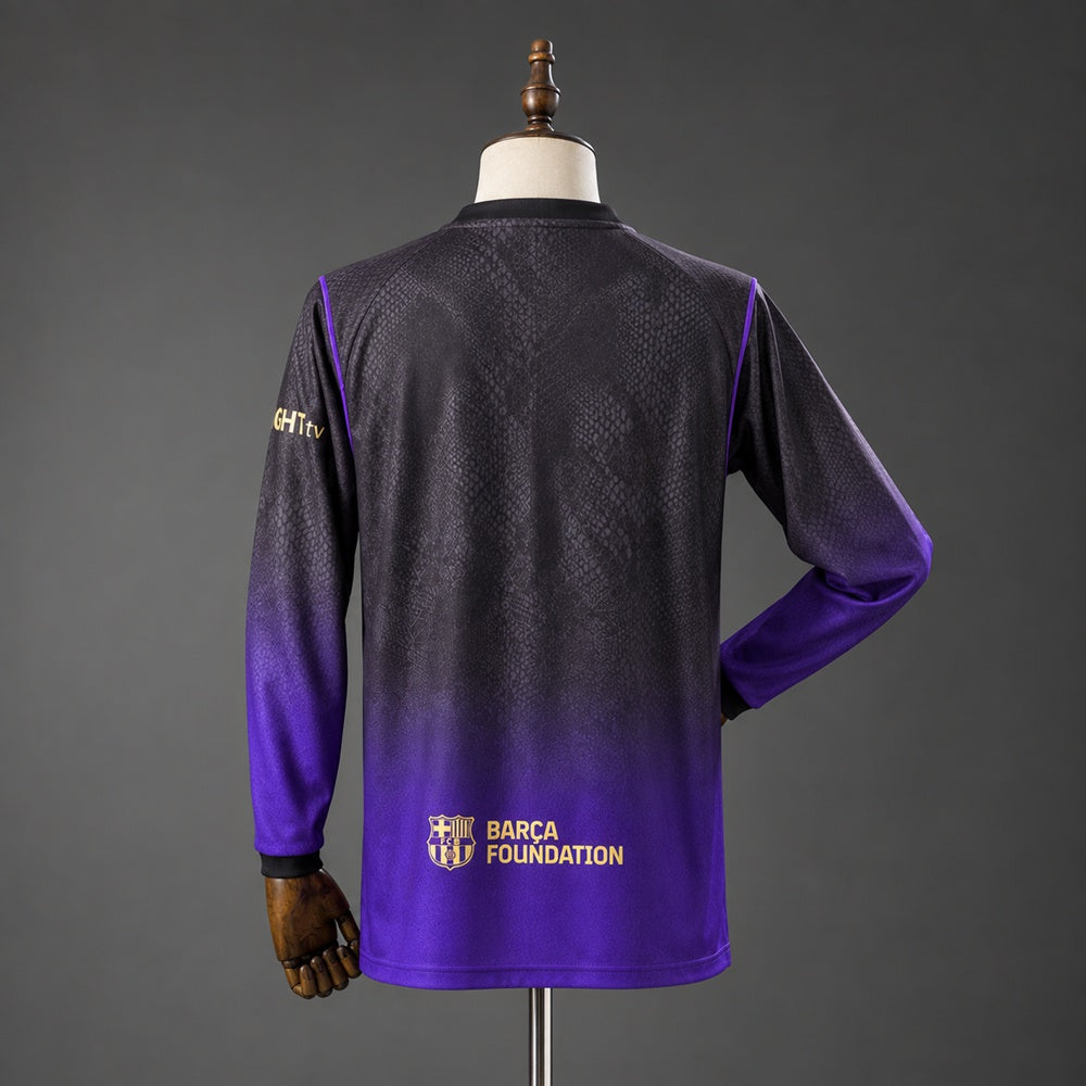 26/27 Barcelona x Kobe Bryant Away Long Sleeve Jersey