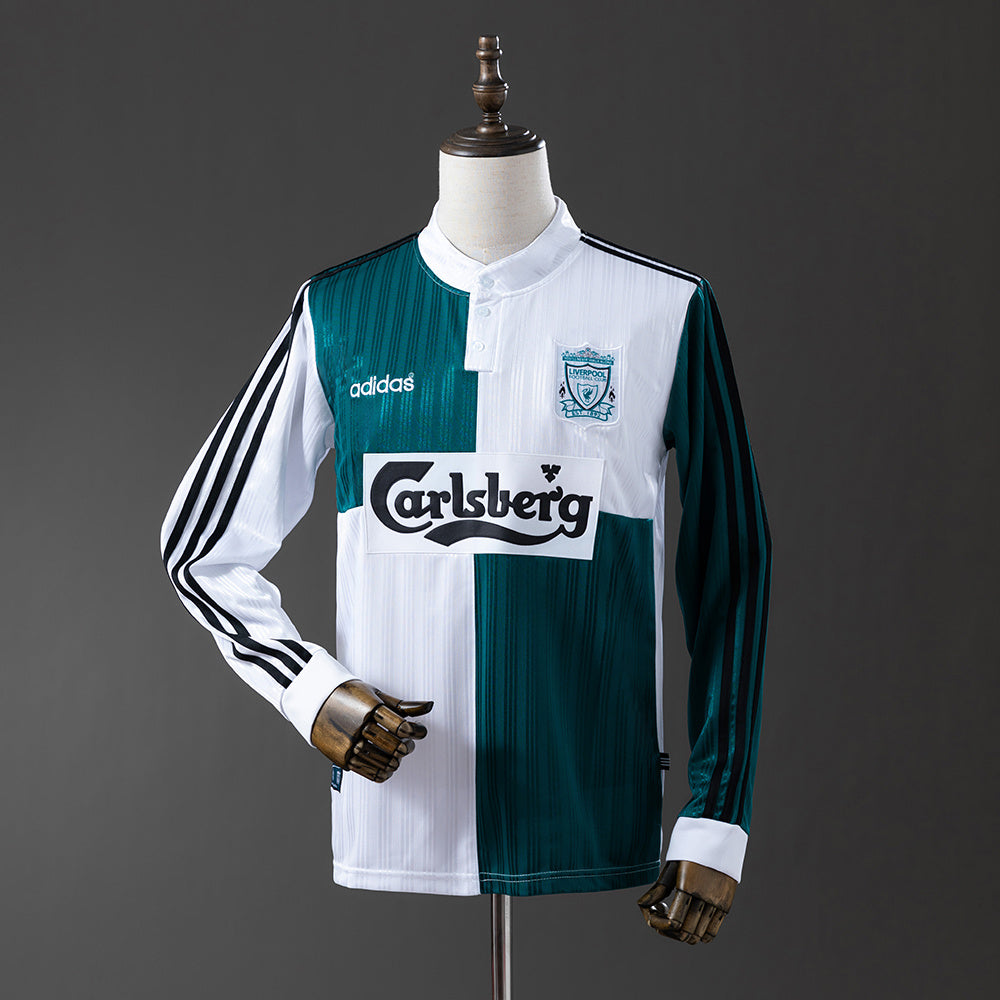 95/96 Liverpool Home Long Sleeve Retro Jersey
