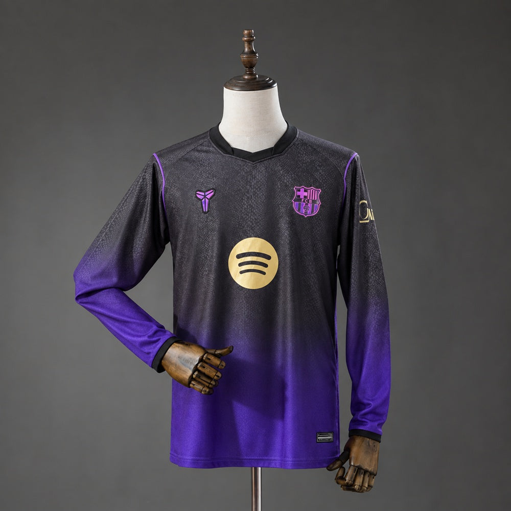 26/27 Barcelona x Kobe Bryant Away Long Sleeve Jersey