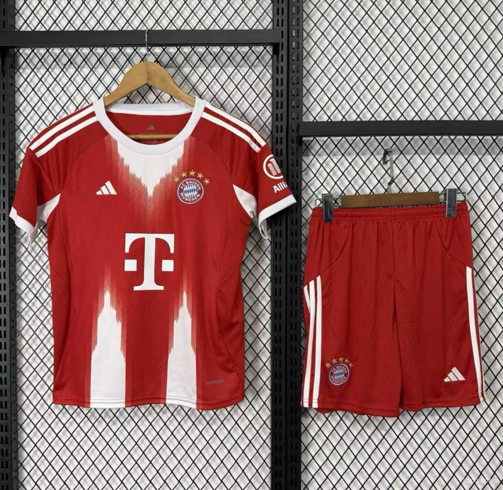 25/26 Kids Bayern Munich Home Kit