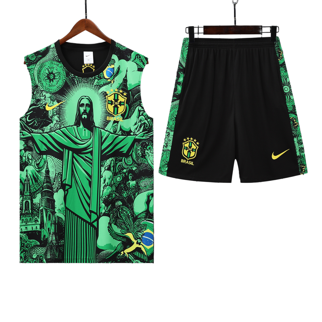 25/26 Brazil Green Vest Kit