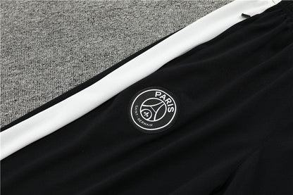 Paris Black Color Matching Tracksuit