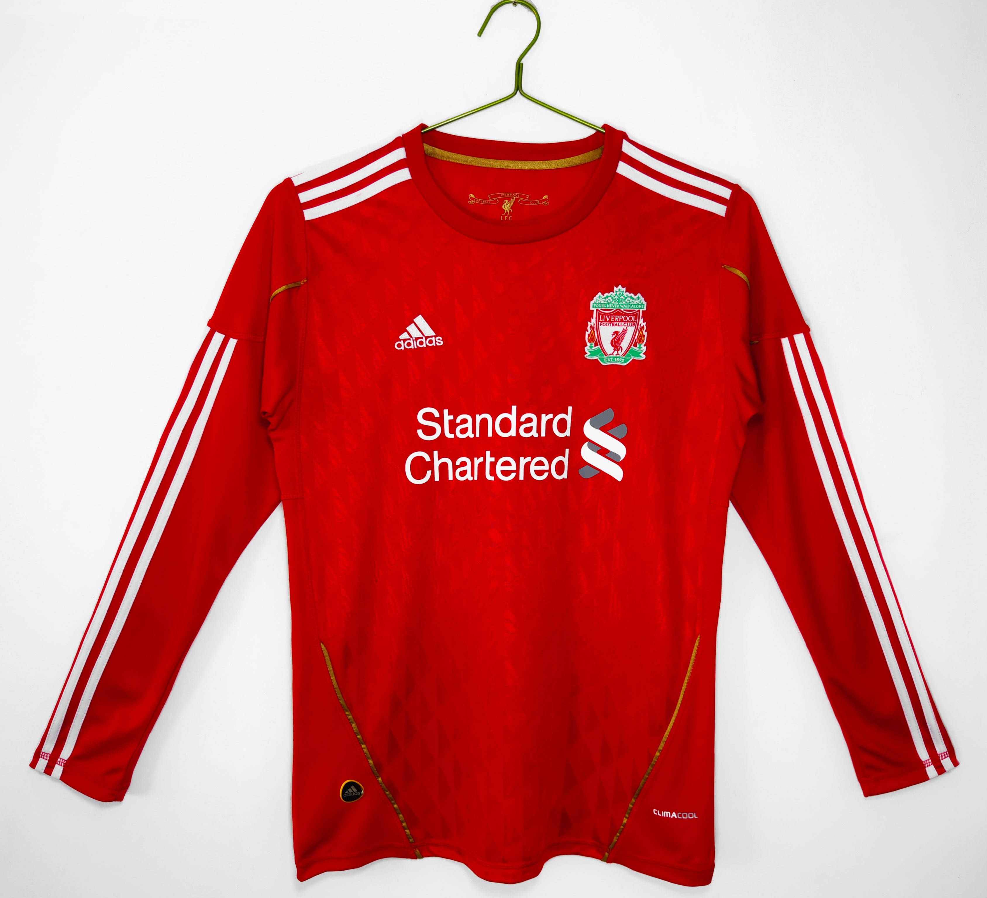 10/11 Liverpool Home Long Sleeve Jersey