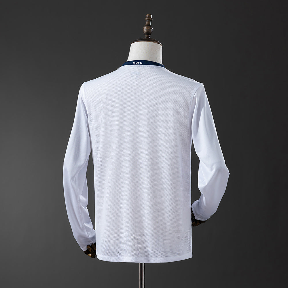 08/09 Manchester United Champions League Edition Long Sleeve Retro Jersey