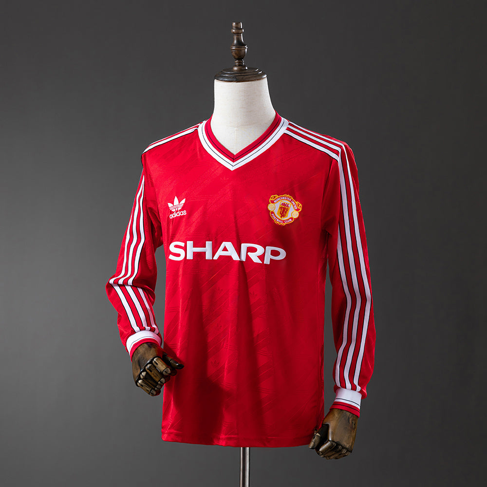 86/88 Manchester United Third Long Sleeve Retro Jersey