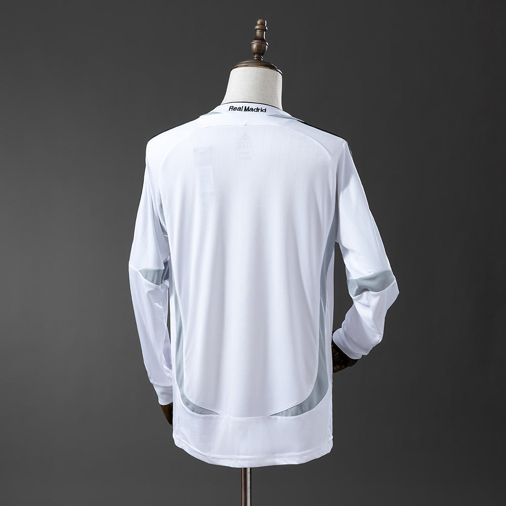 06/07 Real Madrid Home Long Sleeve Retro Jersey