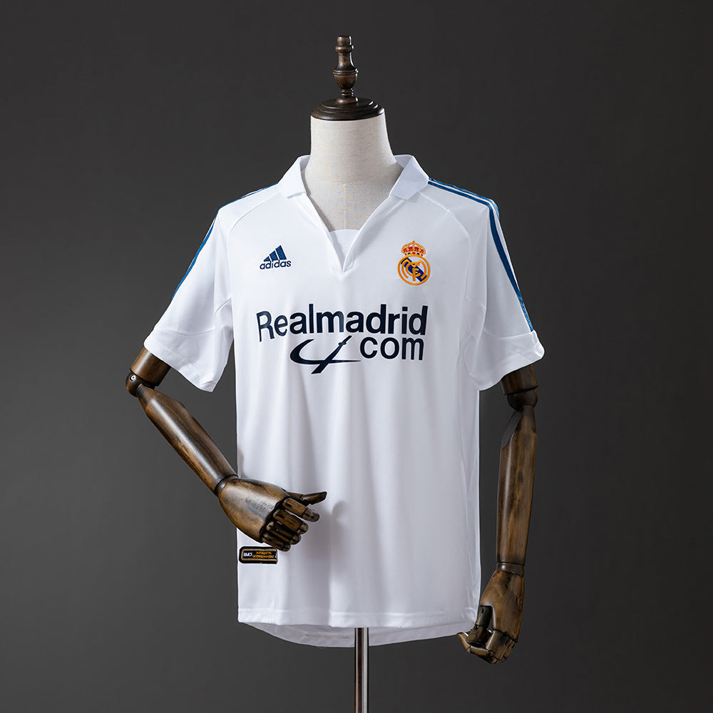 01/02 Real Madrid Home Jersey