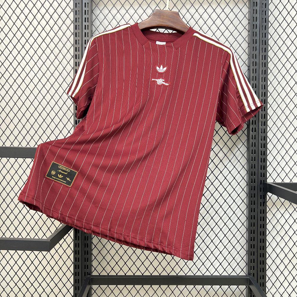 25/26 Arsenal Icons Burgundy Jersey