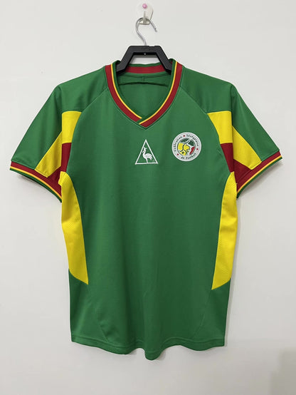 2002 Senegal Green Retro Jersey