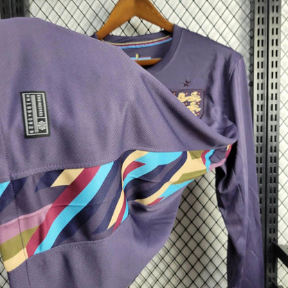 24-25 England Away Long Sleeve Jersey