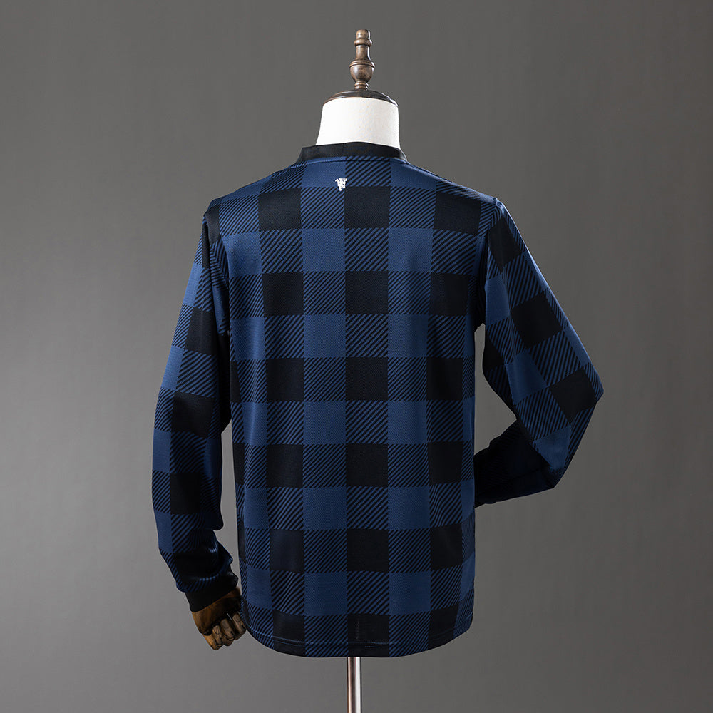 13/14 Manchester United Third Long Sleeve Retro Jersey