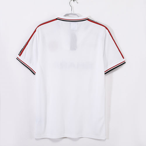 98/99 Manchester United White Jersey