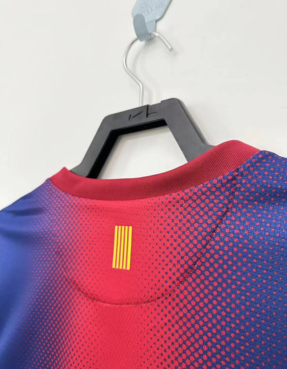 2012-13 Barcelona Home Long Sleeves Retro Jersey